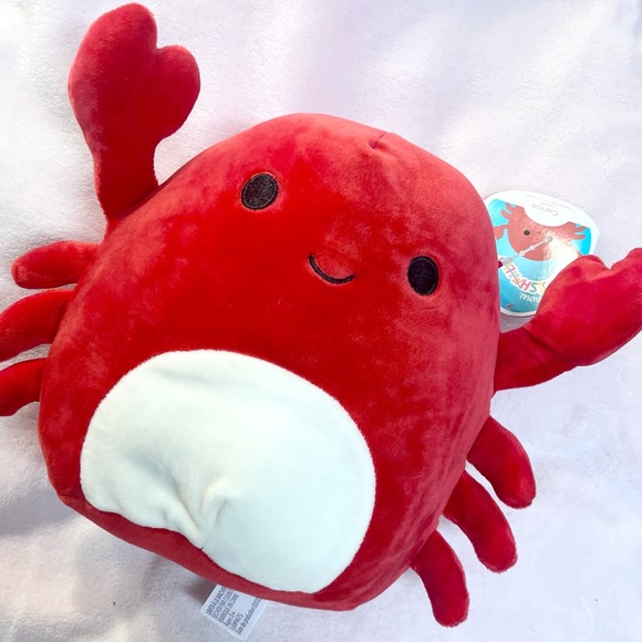 Carlos the Crab Squishmallow 8” Sea Life Squish - Picture 4 of 4